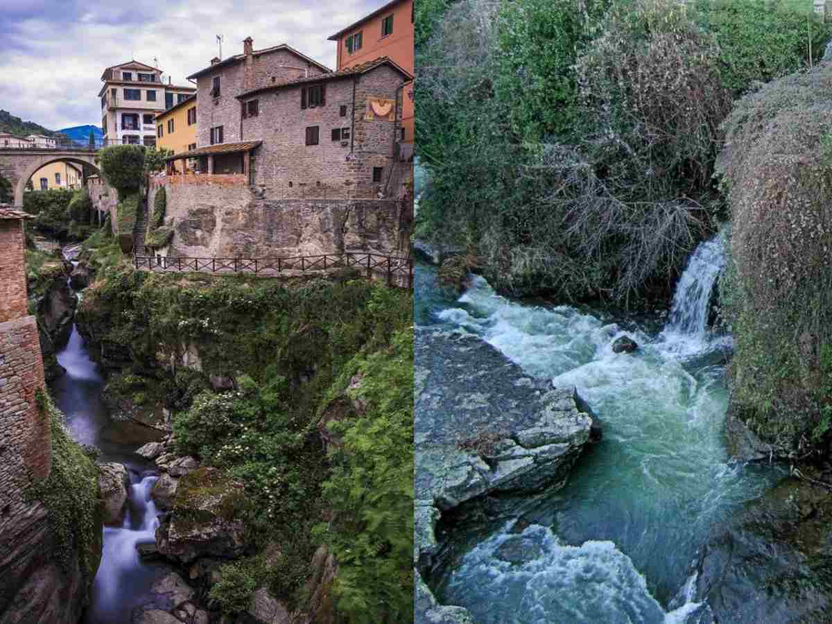 collage del torrente ciuffenna